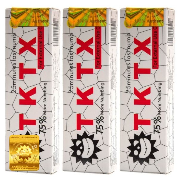 TKTX White 75% - 3-Pack